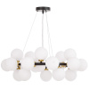 Подвесная люстра Lumina Deco Marsiada LDP 6033-25 BK+MD
