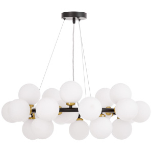 Подвесная люстра Lumina Deco Marsiada LDP 6033-25 BK+MD