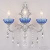 Бра Bohemia Ivele Crystal AL7801B15/3/175 B WMN P Aquamarine/M-1F