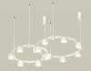 Комплект подвесного светильника Ambrella Light Techno Ring XR92081003 (A9208x2, C9236, C9231, N8433)