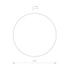 Настенный светильник Nowodvorski Ring Led M 10347