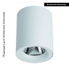 Потолочный светодиодный светильник Arte Lamp Facile A5130PL-1WH