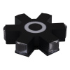 Архитектурный светильник Reluce 08231-9.2-007U LED4W+6*3W RGB BK