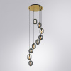 Каскадная люстра Arte Lamp Freddie A2231SP-9PB
