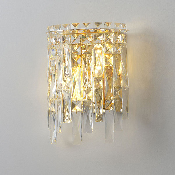 Настенный светильник Crystal Lux ABRIL AP2 GOLD
