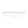 Накладной светильник DesignLed KH-R175-15-WW 007789