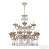 Подвесная люстра Bohemia Ivele Crystal AL79101/10+5/250/2D A WMG P Shampan/M-1G