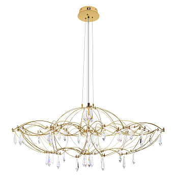 Подвесная люстра Loft IT Mira 10586/900 Gold Asfour