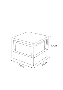 Уличный настенный светильник Arte Lamp Ulysses A8712AL-1BK