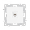 Розетка телефонная RJ11 Arte Milano 206.51-1.white