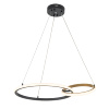 Подвесной светильник Escada Relation 10230/2LED Black/Gold