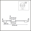 Потолочная люстра Lumion Comfi Torina 8344/6C