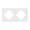 Рамка пластиковая на 2 поста Arlight FRM-TENDO-SFPL-2-WH 054649