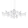 Подвесная люстра Loft IT Mira 10587/1000 Silver Asfour