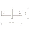 Коннектор прямой Nowodvorski Profile Recessed 8967