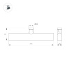 Трековый светильники Arlight ART-APRIORI-FLAT-L500-15W Day4000 039399