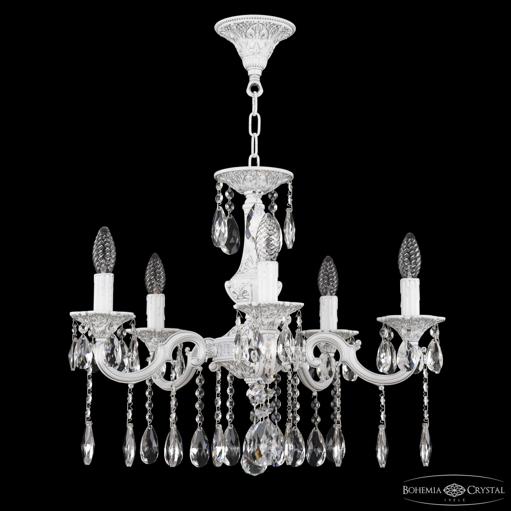 Подвесная люстра Bohemia Ivele Crystal AL78101/5/175 A WMN