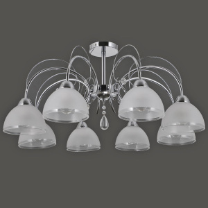 Люстра на штанге ILLUMICO ILLUMICO IL0495-8CSQ-25CH ELITE
