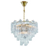Подвесная люстра Delight Collection OWD2093-D75 gold/clear