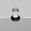 Встраиваемый светильник Maytoni Technical Dip DL124-10W-4K-TRS-B