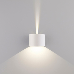 Уличный настенный светодиодный светильник Elektrostandard 1518 Techno LED Blade белый 4690389108914