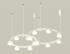 Комплект подвесного светильника Ambrella Light Techno Ring XR92081006 (A9208x2, C9236, C9231, N8399)