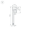 Профиль Arlight PLINTUS-H54B-2000 WHITE 046141