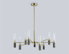 Люстра на штанге Ambrella Light High Light Ceramo Modern LH53355