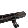Блок розеток LE4 (5 секции 2 USB + 1 type-C беспроводная зарядка) Mebax 00-00002875