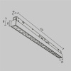 Трековый магнитный светильник Maytoni Points TR031-4-24WTW-DD2-B