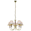 Подвесная люстра Arte Lamp Catrin A3545LM-5GO