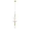 Подвесной светильник Crystal Lux VALENCIA SP1.4 GOLD