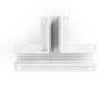 Коннектор т-образный для шинопровода Ambrella Light Track System GL3355