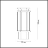 Уличный светильник Odeon Light Gino 4048/1B