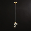 Подвесной светильник Delight Collection Crystal rock II 9701P/1 brass