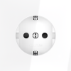 Розетка со шторками Voltum S70 VLS040201 (белый глянцевый)