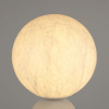 Настольная лампа Arlight SP-SILKA-TAB-R150-6W Warm2700 (WH, 330 deg, 230V, TOUCH-DIM) (IP20, Натуральный шелк) 056890