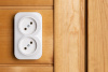 Розеточный блок двойной б/з Legrand Quteo 782231