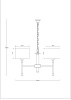 Подвесная люстра Arte Lamp Jamie A4090LM-5BK