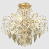 Потолочный светильник Crystal Lux ESMIRALDA PL4 GOLD