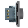 Терморегулятор механический Stekker Эмили RSW00-5120-10 платиново-серый, soft touch 50712