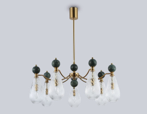 Люстра на штанге Ambrella Light High Light Ceramo Modern LH53293