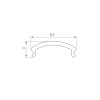 Экран Arlight WARDROBE-1530-2000 OPAL 050159