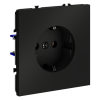 Розетка Voltum S70 VLS040108 (черный матовый)