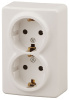 Розетка 2P+E Schuko Эра 11-2205-02 Б0020692
