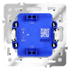 Выключатель одноклавишный с подсветкой Voltum S70 VLS010203 (кашемир)