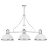 Подвесная люстра Lumina Deco Ettore LDP 710-3 WT+CHR