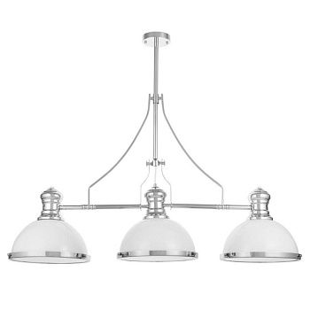 Подвесная люстра Lumina Deco Ettore LDP 710-3 WT+CHR