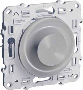 Светорегулятор поворотно-нажимной Schneider Electric Odace S53R515