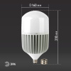 Лампа светодиодная Эра E40 100W 6500K LED POWER T160-100W-6500-E27/E40 Б0032090